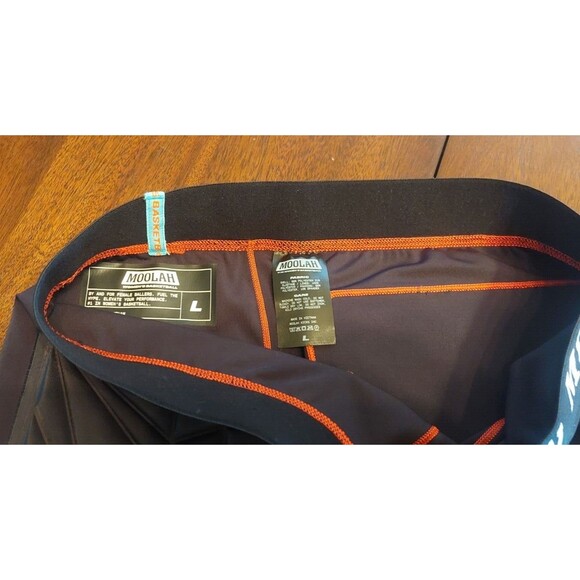 NWT Moolah Kicks Women's Black Padded Compression Shorts Size Large - Picture 5 of 5